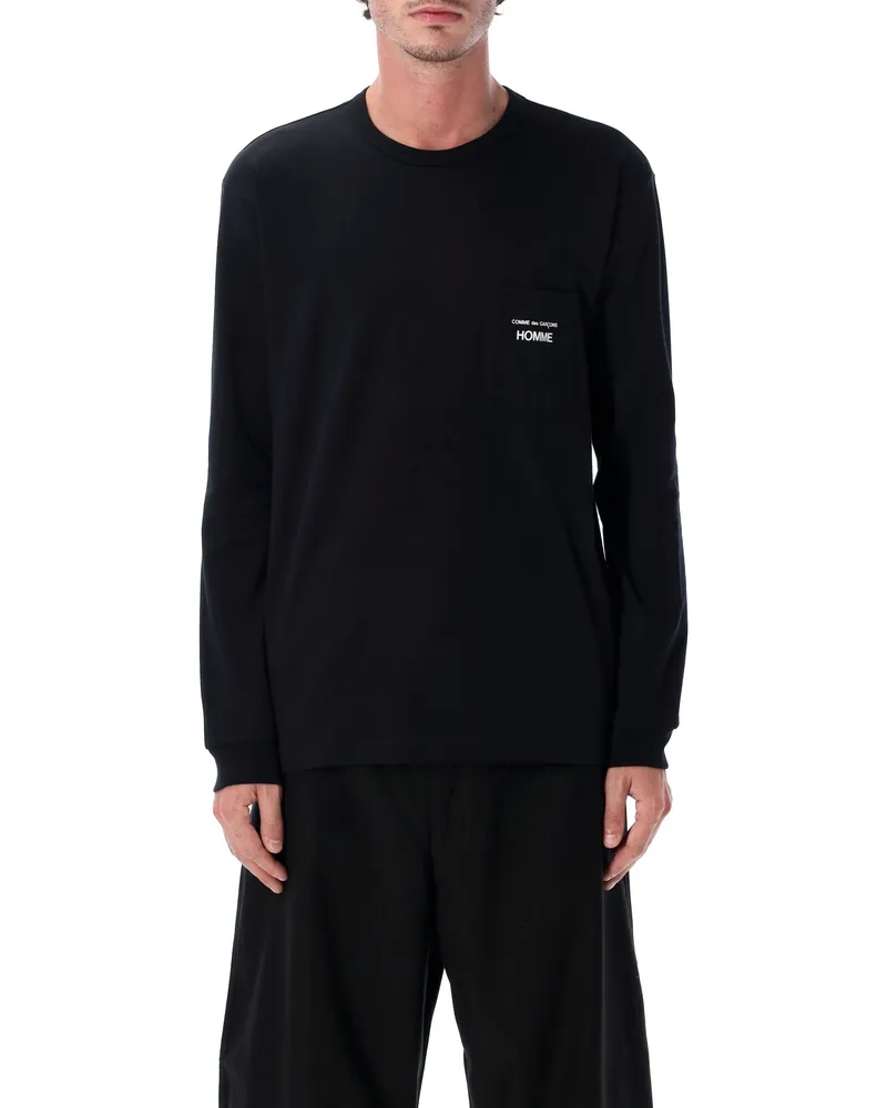 Comme des Garçons T -Shirts und Polos schwarz Black