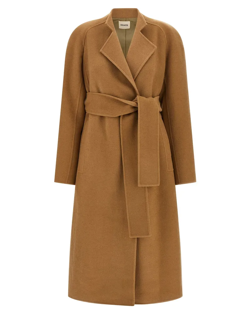 KHAITE Deena' Mantel Brown