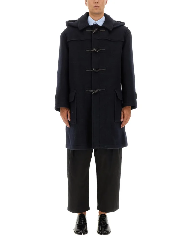 Maison Margiela Reversible Mantel Blue