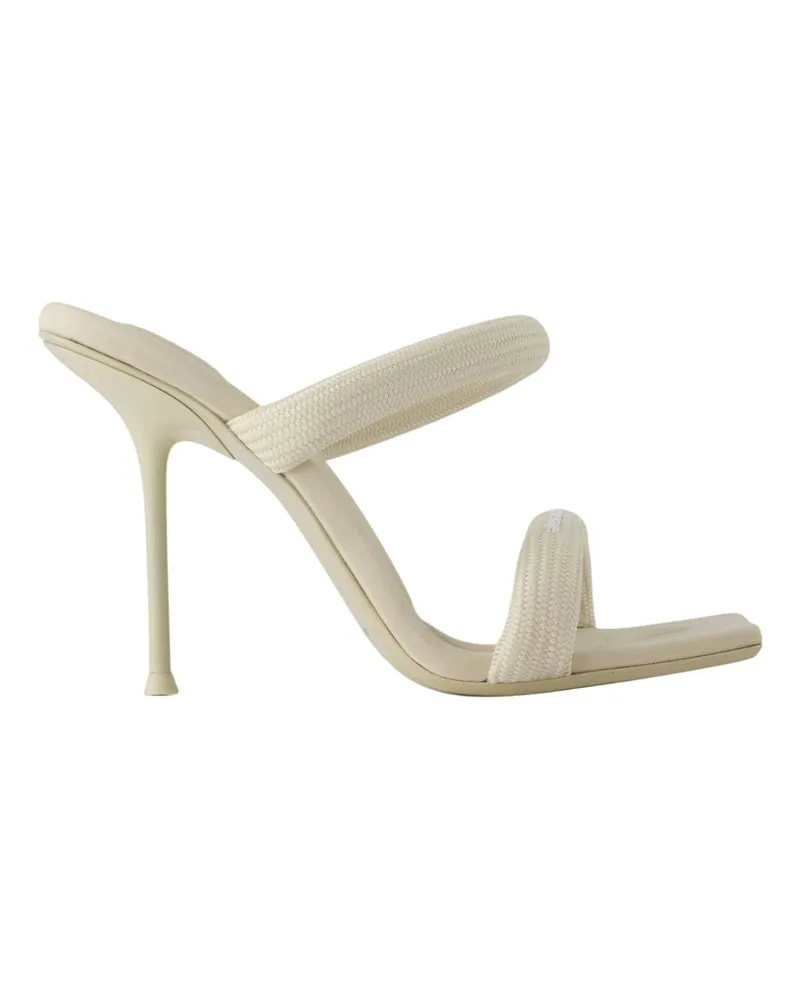 Alexander Wang Julie Sandalen  Nylon Elfenbein Ivory