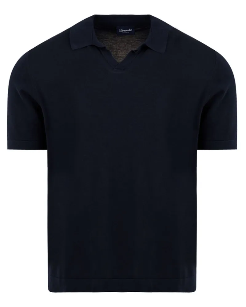 Drumohr  T -Shirts und Polos Blau Blue