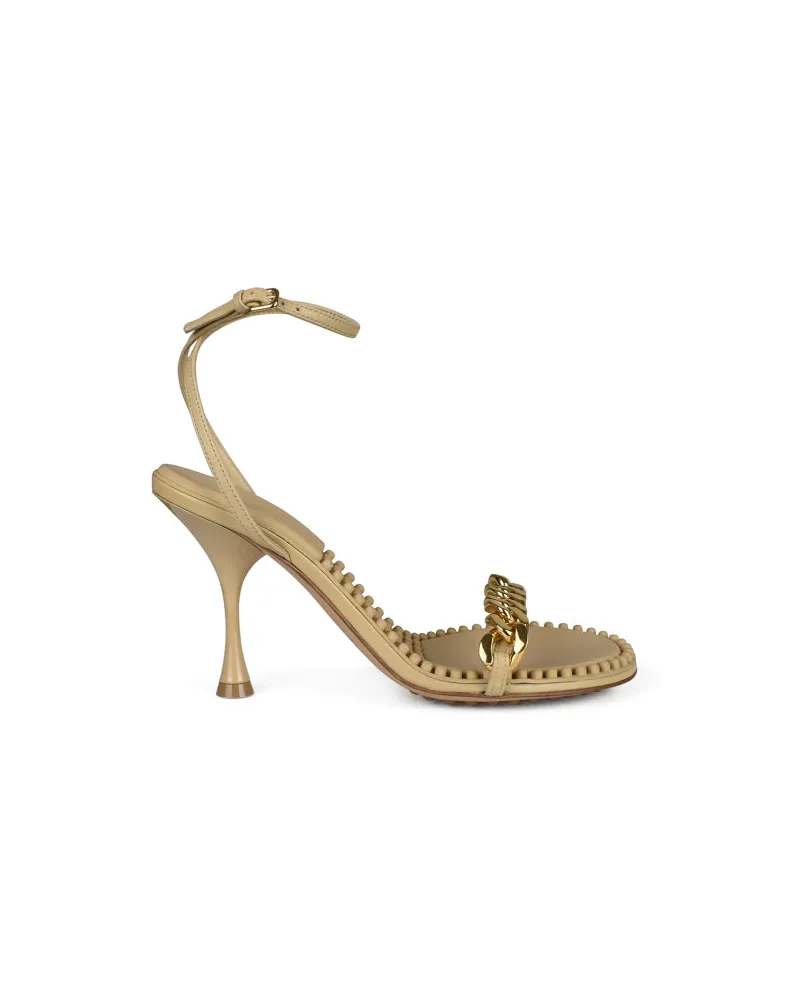 Bottega Veneta Dot Sandalen Nude