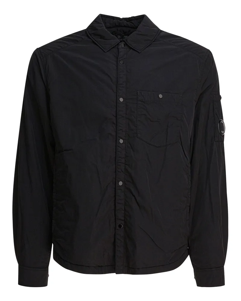 C.P. Company Chrome R Lens“ Overshirt-Jacke Black