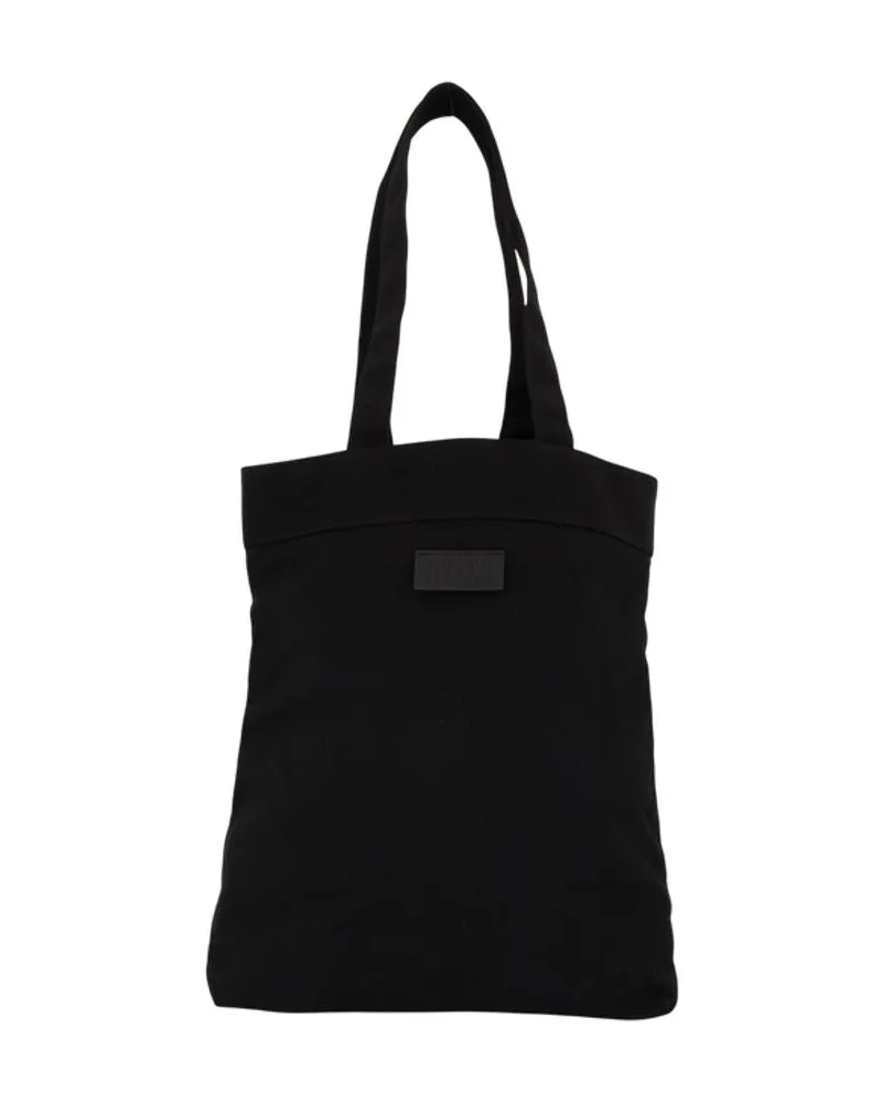 Maison Margiela NS Shopper Bag  Baumwollschwarz Schwarz