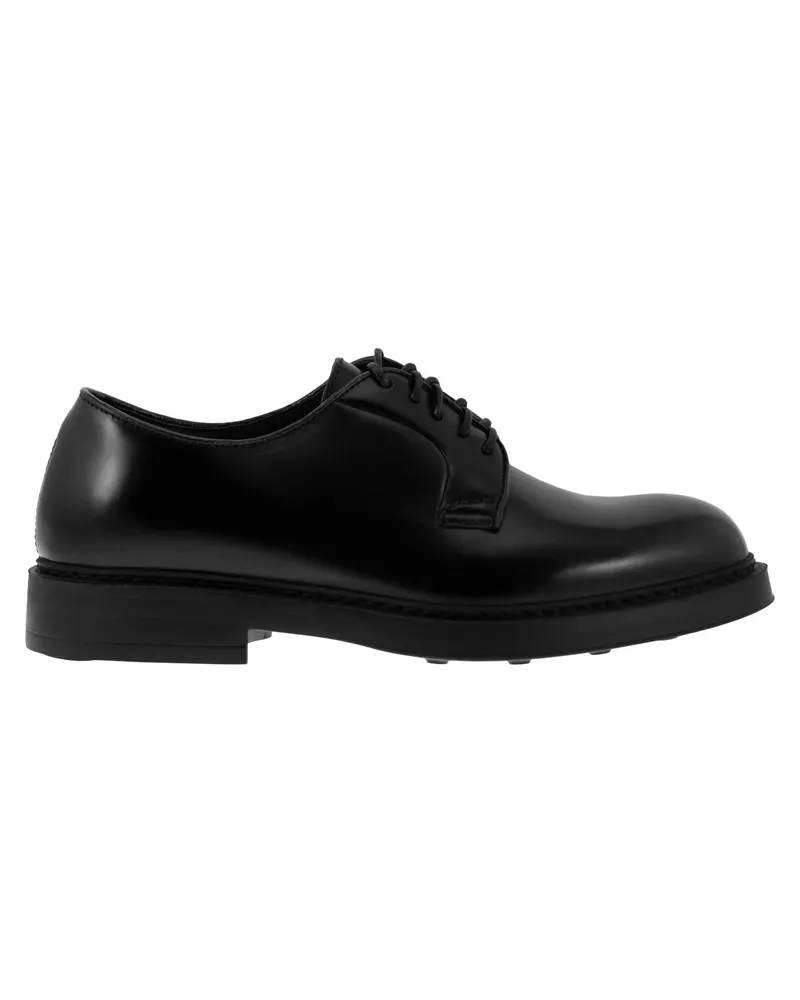 Doucal´s Doucals Leder Derby Schnürung Schwarz