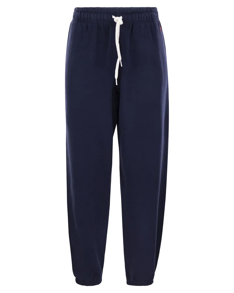 Ralph Lauren Leichtes Plüschsporthosen Navy