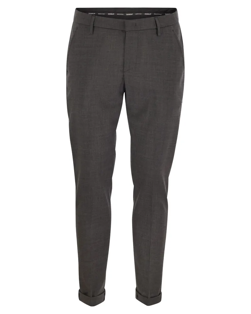 Dondup GAUBERT Frische Wollhose Grey
