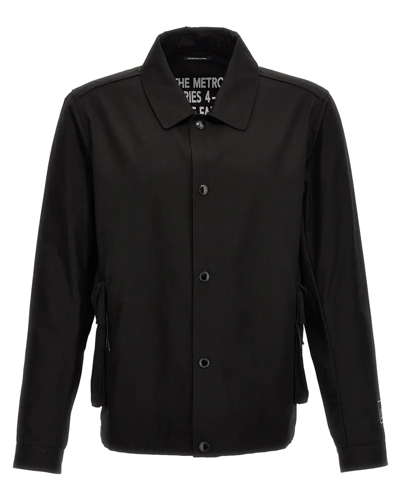 C.P. Company C.P. Firma 'The Metropolis Series' Jacke Schwarz