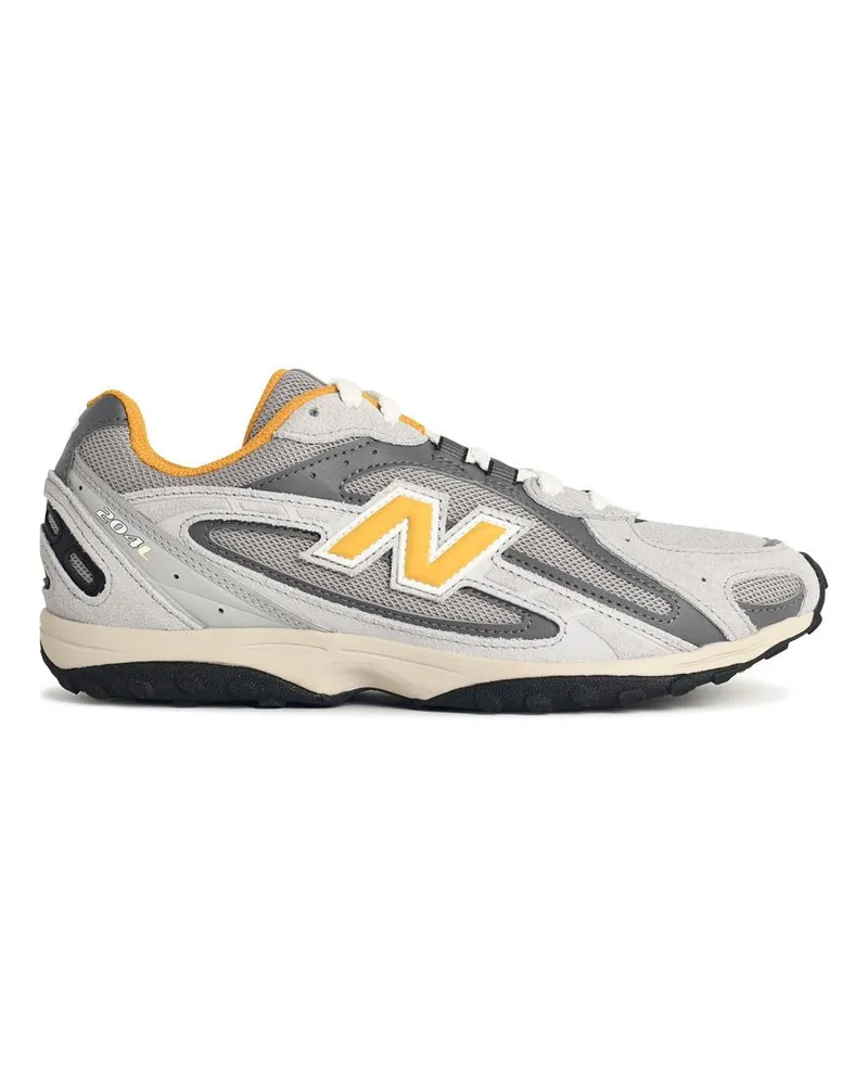 New Balance 204 L' Graue Sneakers aus technischem Stoffgemisch Grey