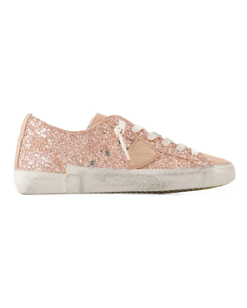 Philippe Model PRSX LOW Sneakers  Canvas Pink Pink