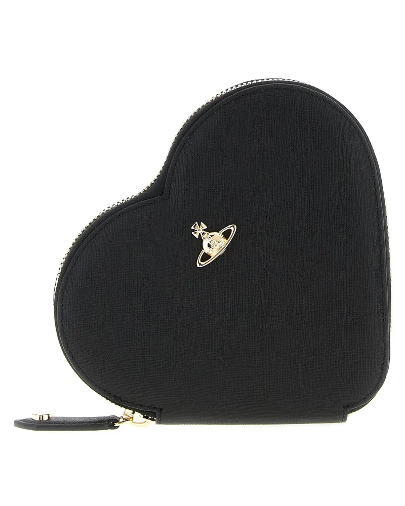 Vivienne Westwood New Heart' Crossbody -Tasche Black