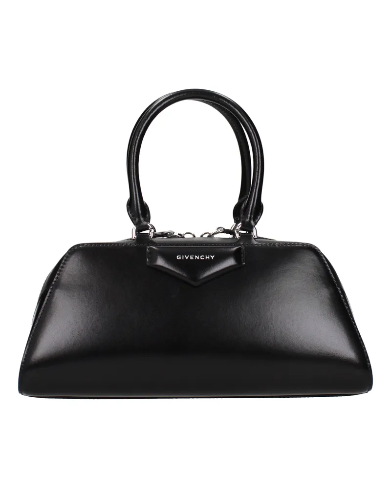 Givenchy Antigona Handtaschen für Damen aus schwarzem Leder -