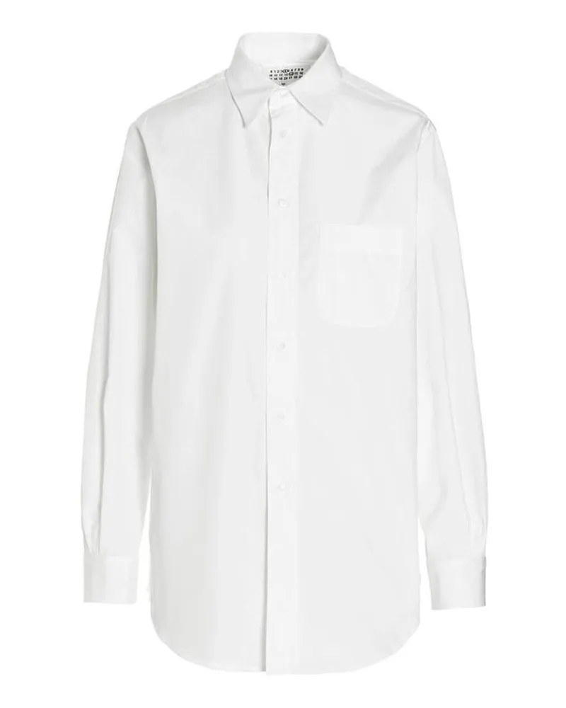 Maison Margiela Mison Margiela Long Popelhemd White
