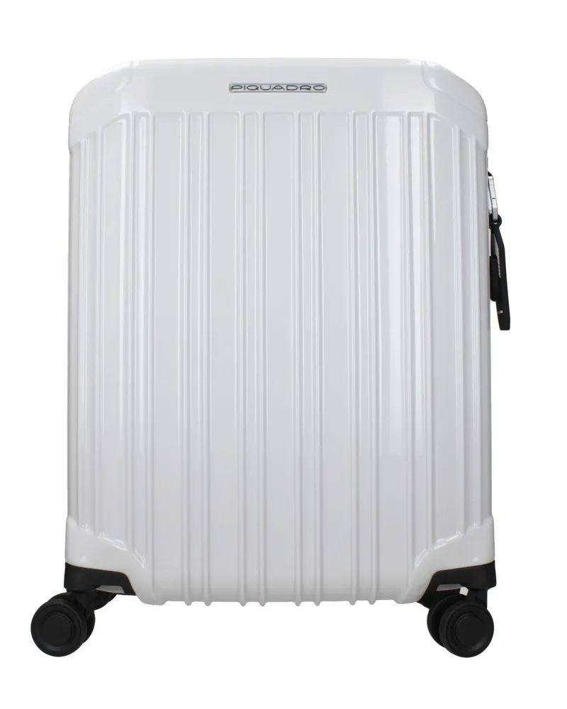 Piquadro Trolley Cabin 31l Herren Polycarbonat Grau/Hellgrau -