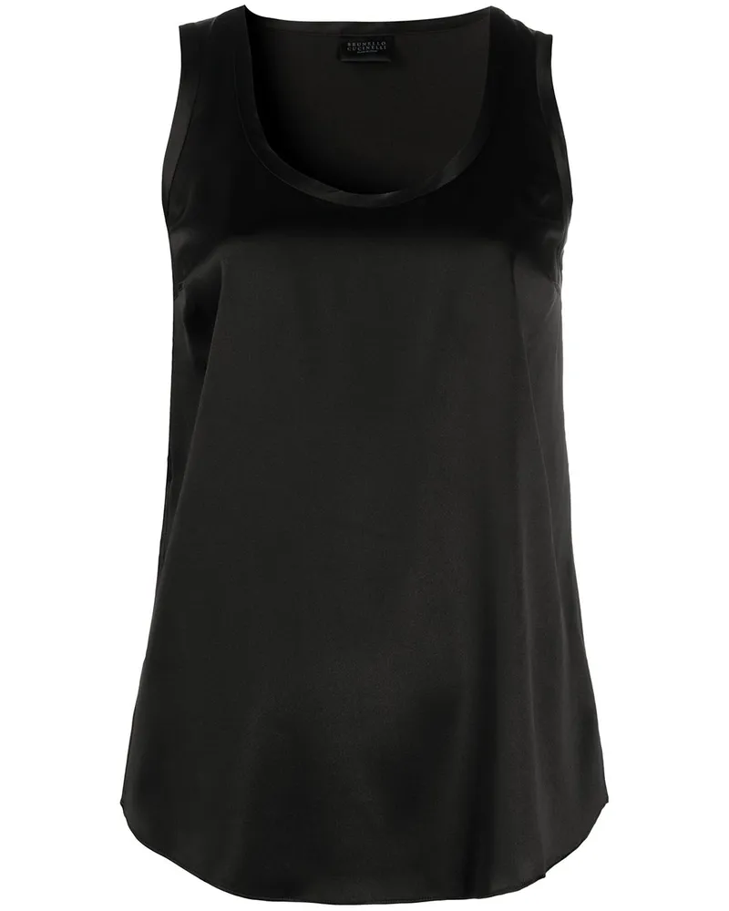 Brunello Cucinelli Seidentop Black