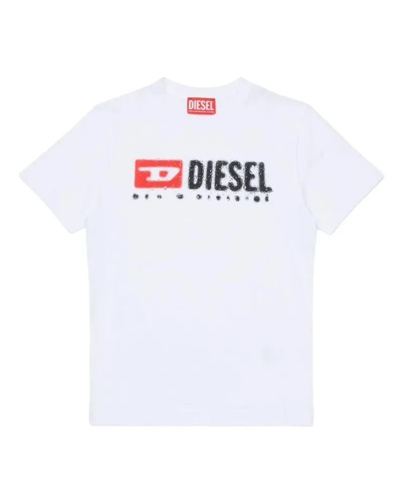 Diesel TadjustK14" T -Shirt White