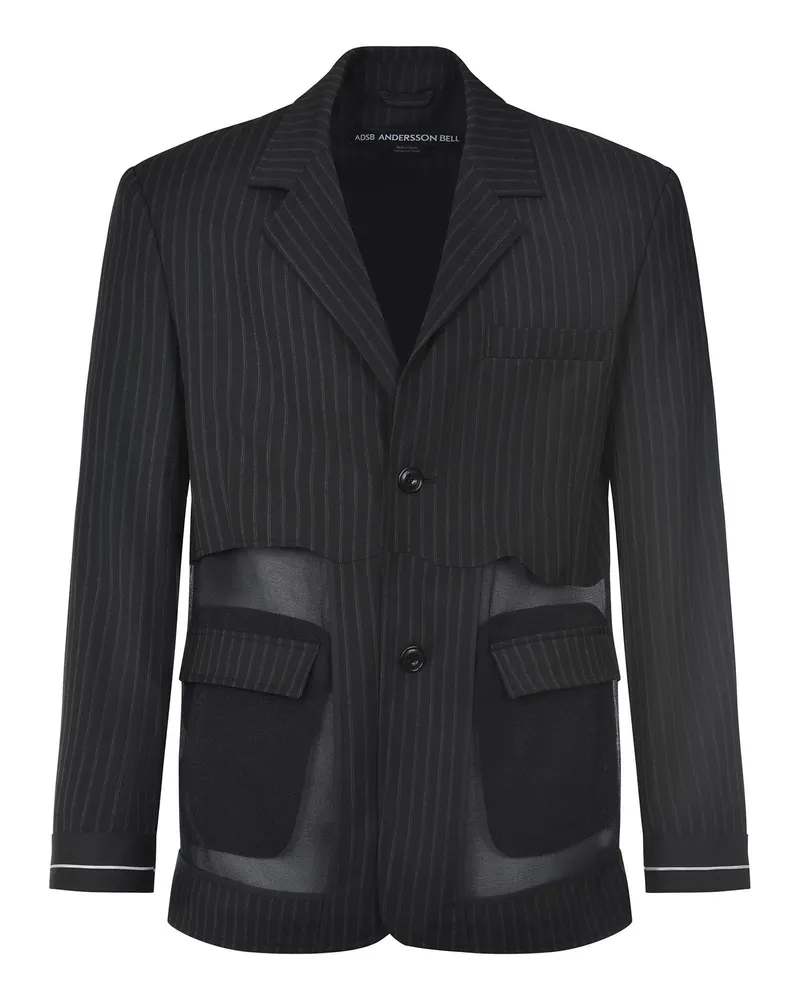 Andersson Bell Jacke aus Viskose -Mischung Black