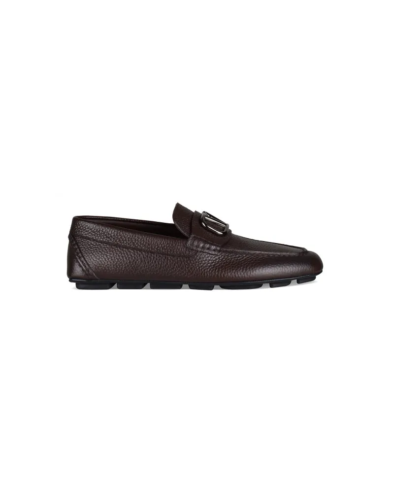 Valentino Garavani Logo Vlogo Brown