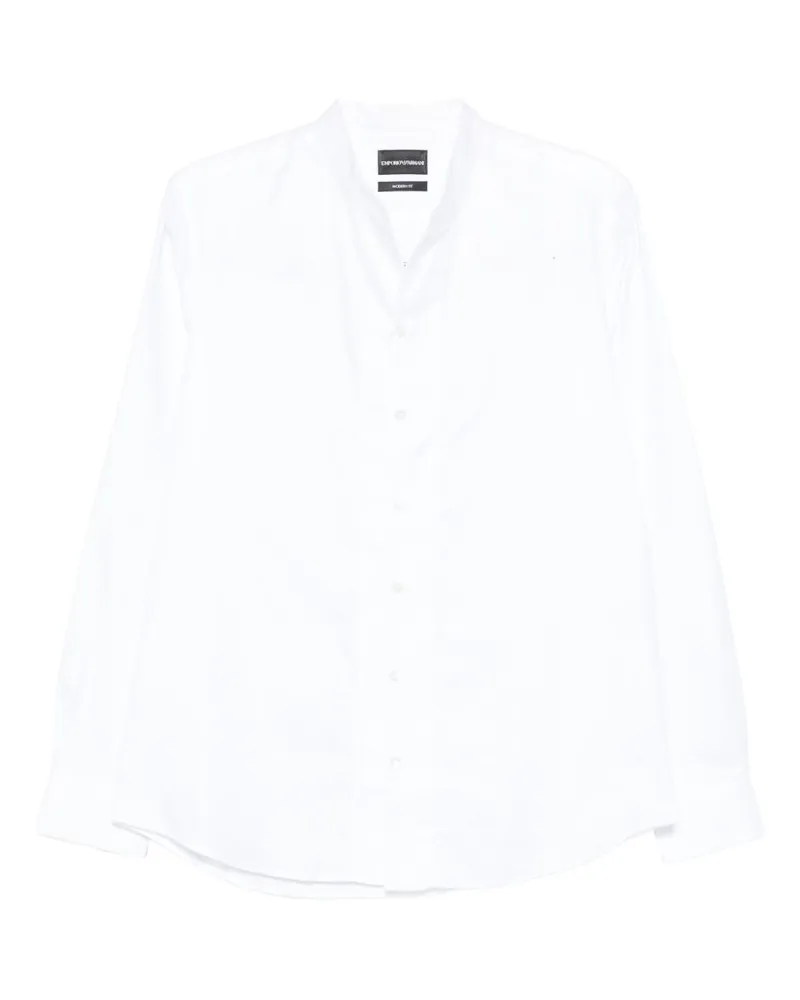 Emporio Armani Baumwollhemd White