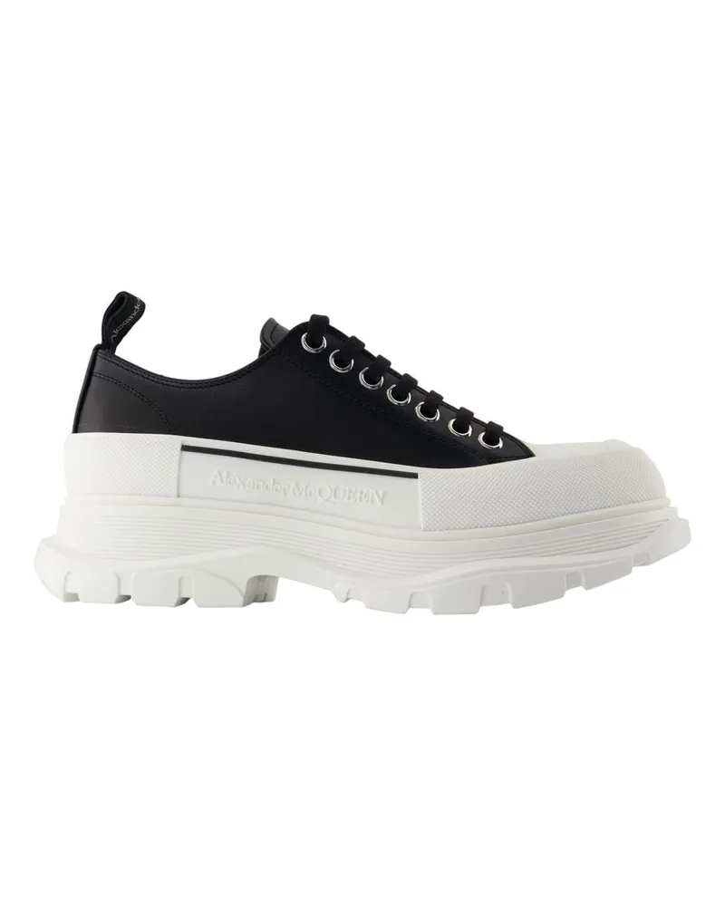 Alexander McQueen Tread Slick Sneakers Alexander Mc Queen Leder schwarz Black