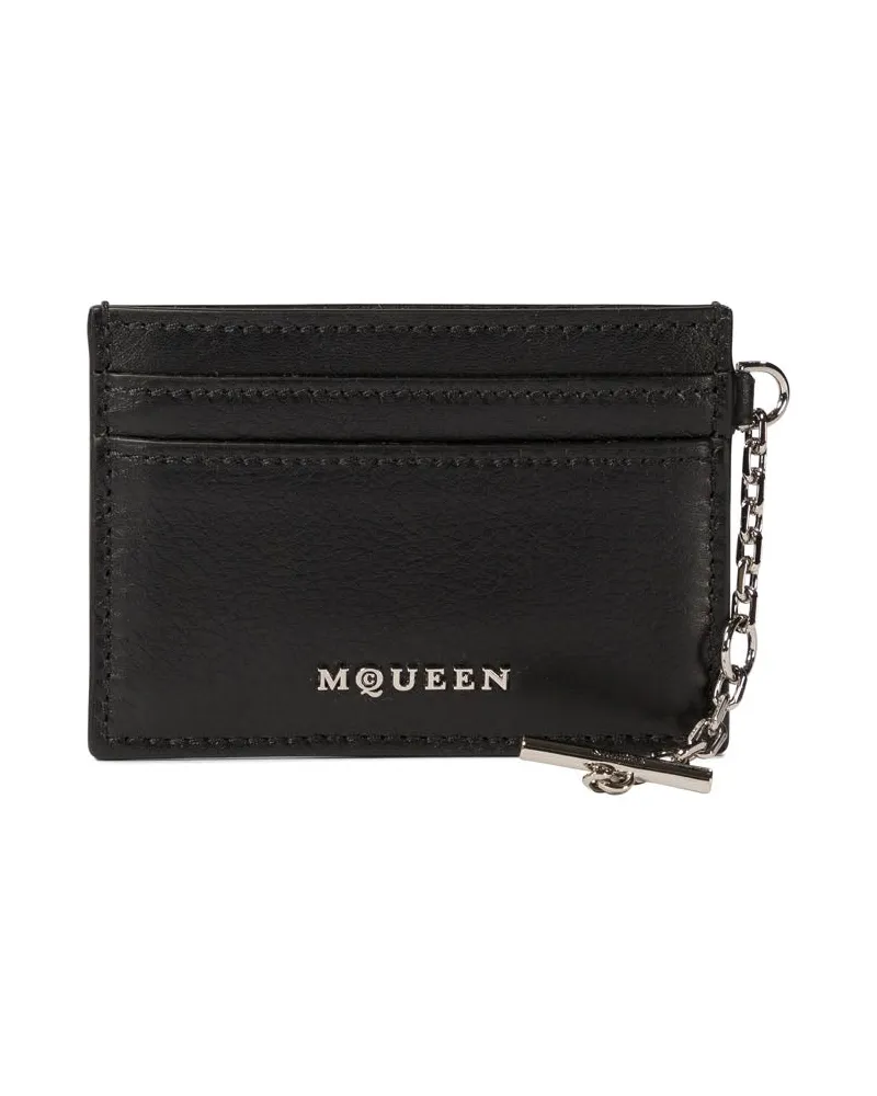 Alexander McQueen Alexander Mc Queen „Sling“ Kartenetui Black