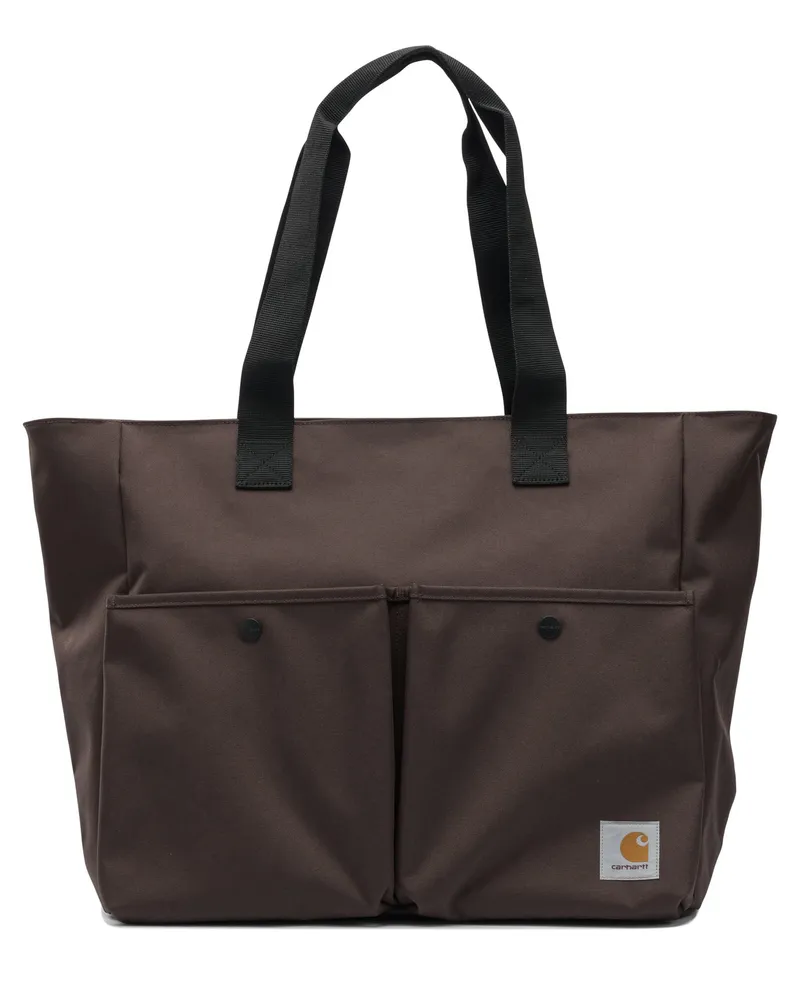 Carhartt WIP Jake“ Tote Umhängetasche Brown