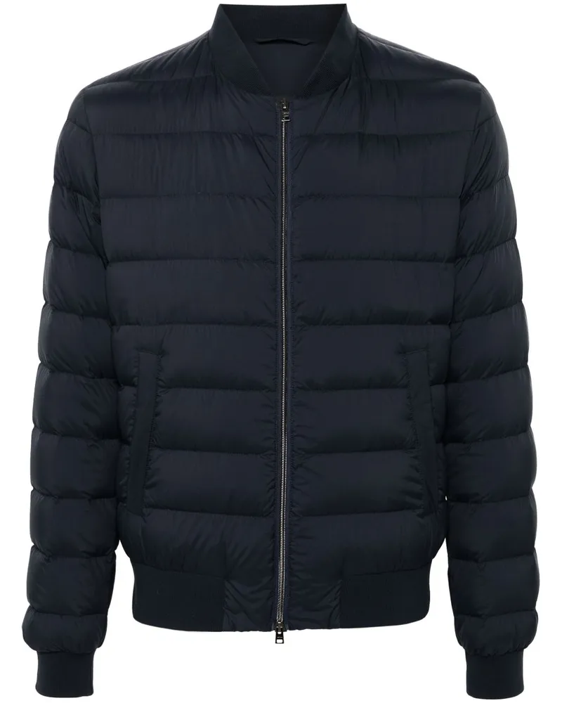 Herno L'Aviatore Short Down Jacke Blue