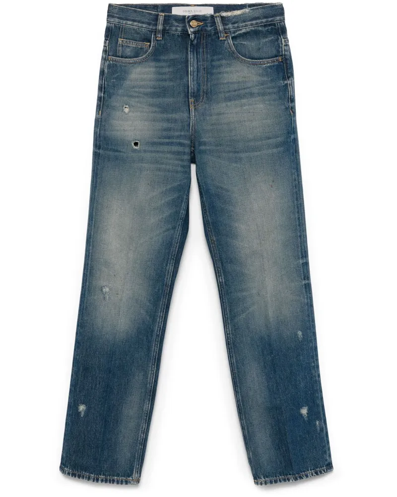 Golden Goose Golden Gans Denim -Baumwolljeans Blue