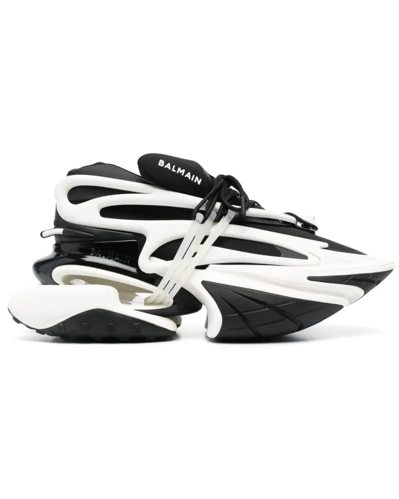 Balmain Einhorn -Turnschuhe Eab