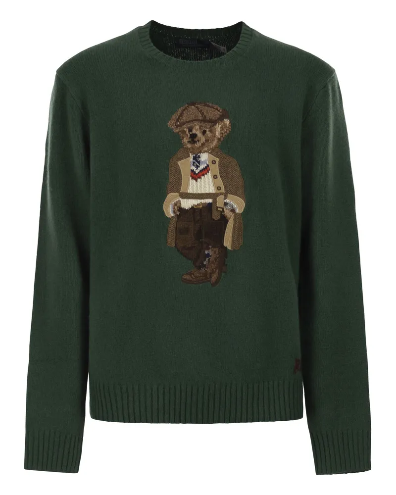 Ralph Lauren Maglia Polo Orso Green