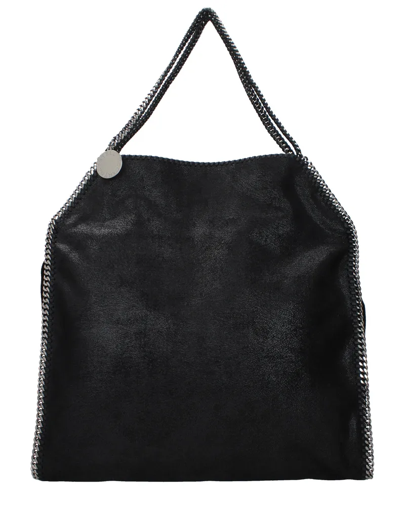 Stella McCartney Damens Falabella Handtaschen Eco Wildleder Schwarz -
