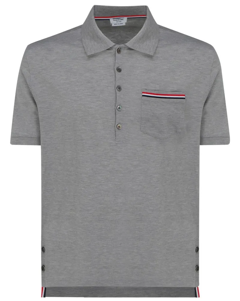 Thom Browne Baumwoll-Poloshirt Light