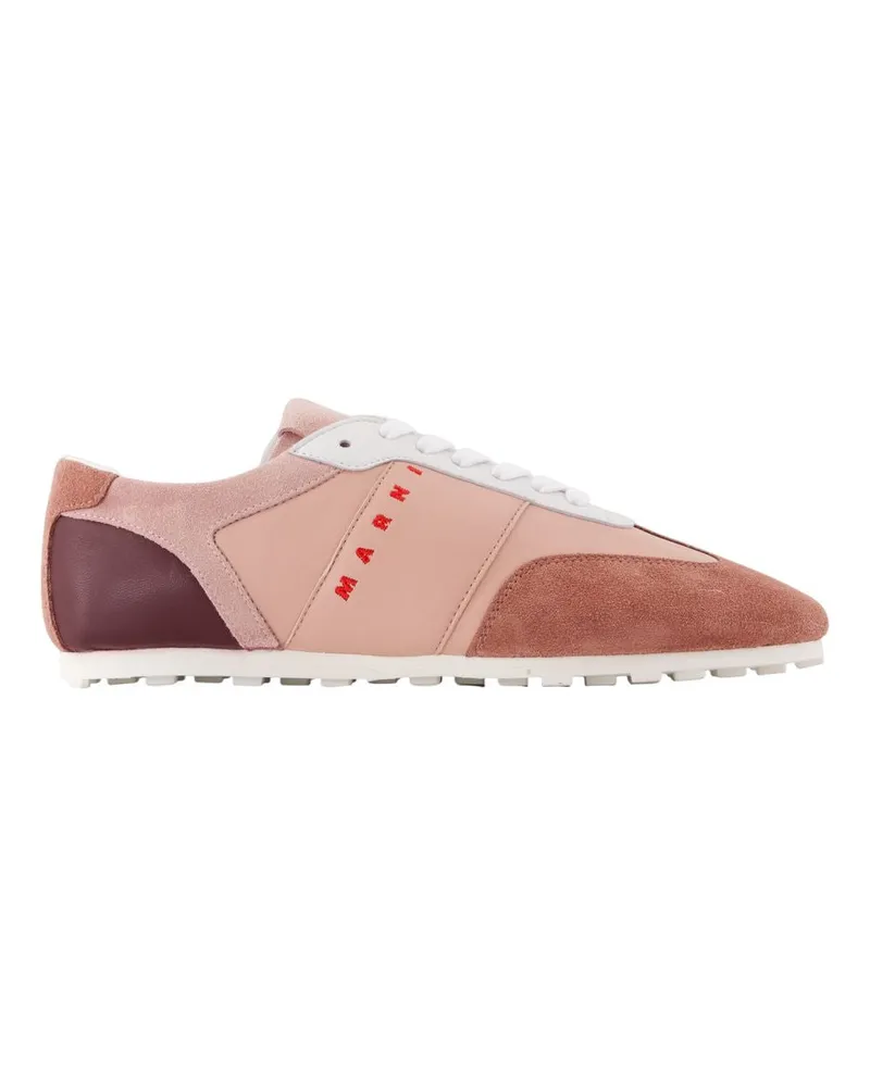 Marni Sneaker  Leder mehrfarbig Multicolor
