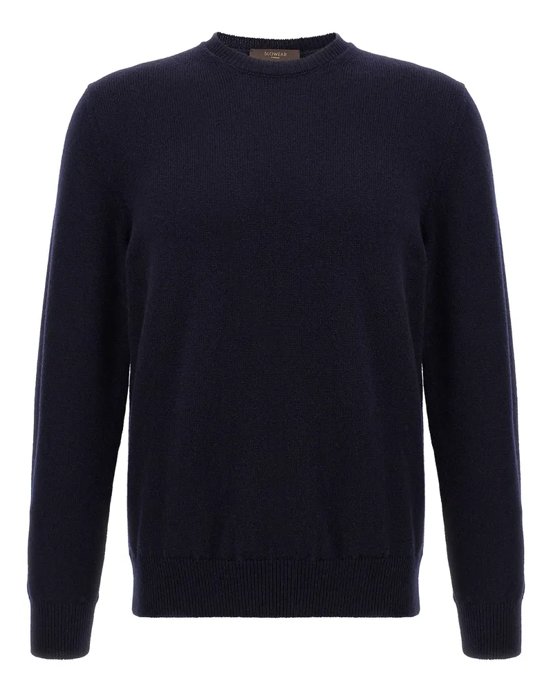 Zanone Wollpullover Blue