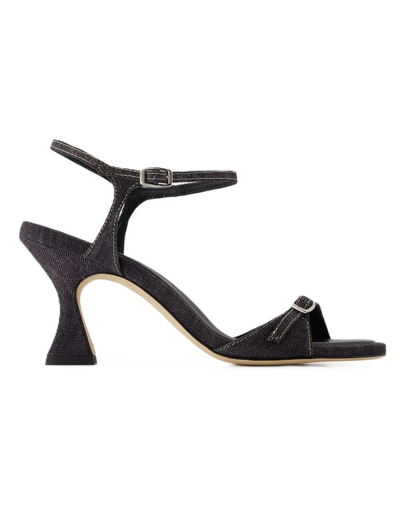 Carel Celeste Court Schuhe  Denim Schwarz Black