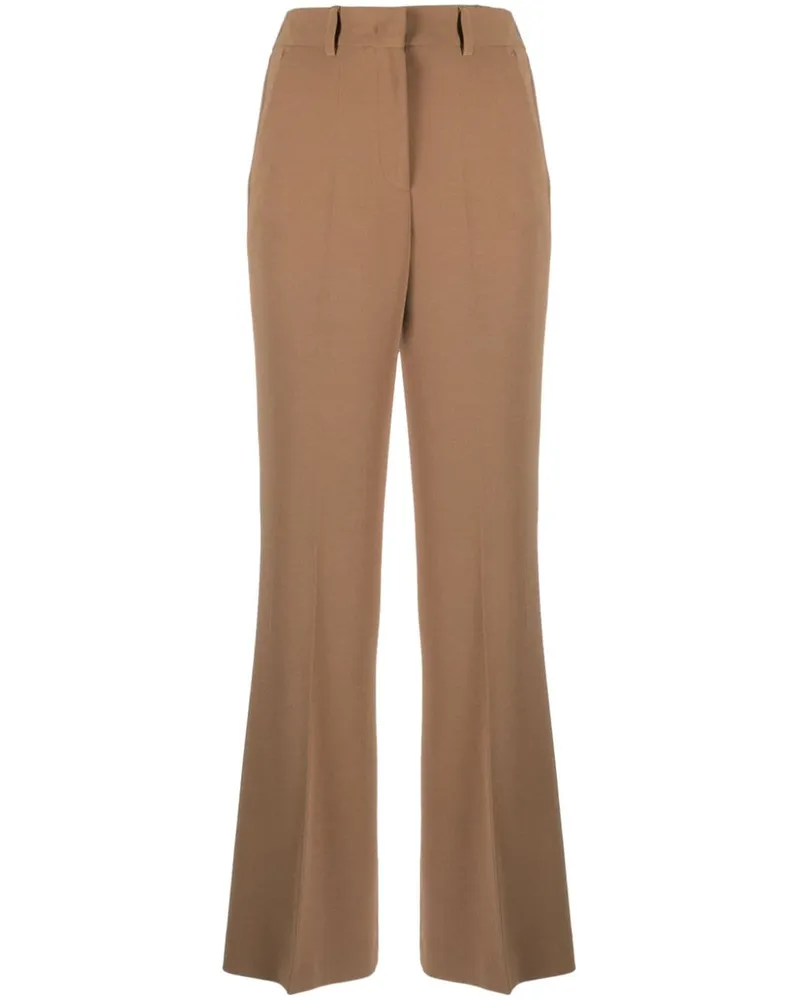 Alberto Biani Wide Leg Cady Hosen Camel