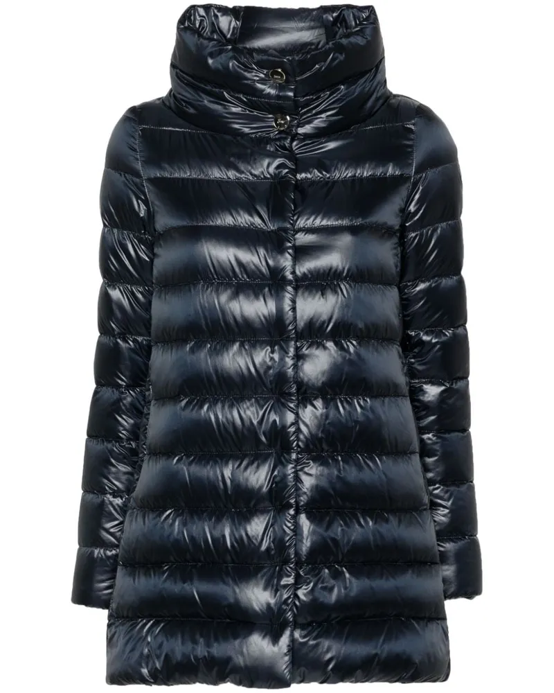 Herno Ameli Midi Down Jacke Blue