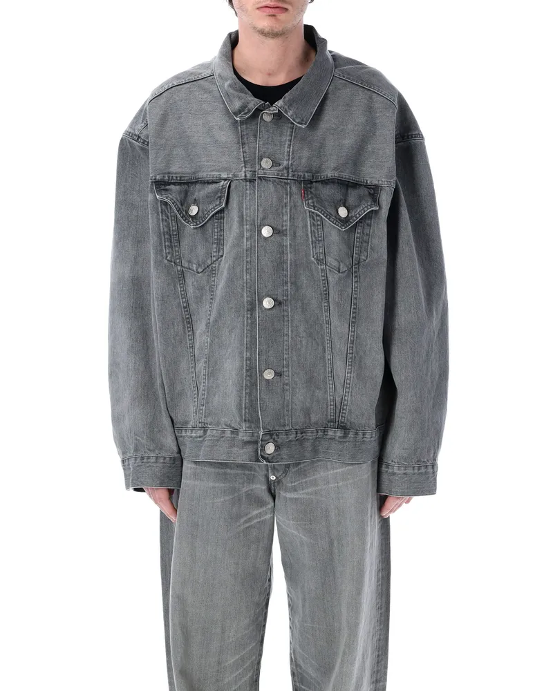 Junya Watanabe Coats Grau Grey