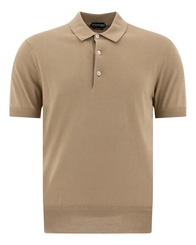 Tom Ford Polo -Shirts Beige