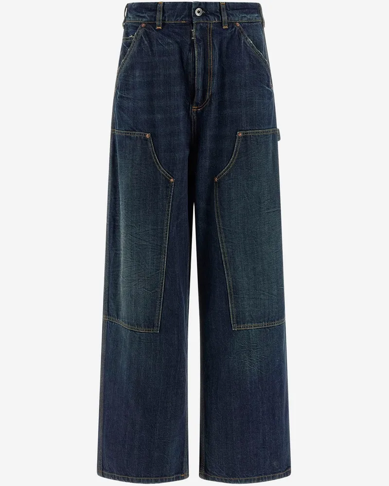 Maison Margiela Workwear-Jeans aus Baumwolldenim Denim