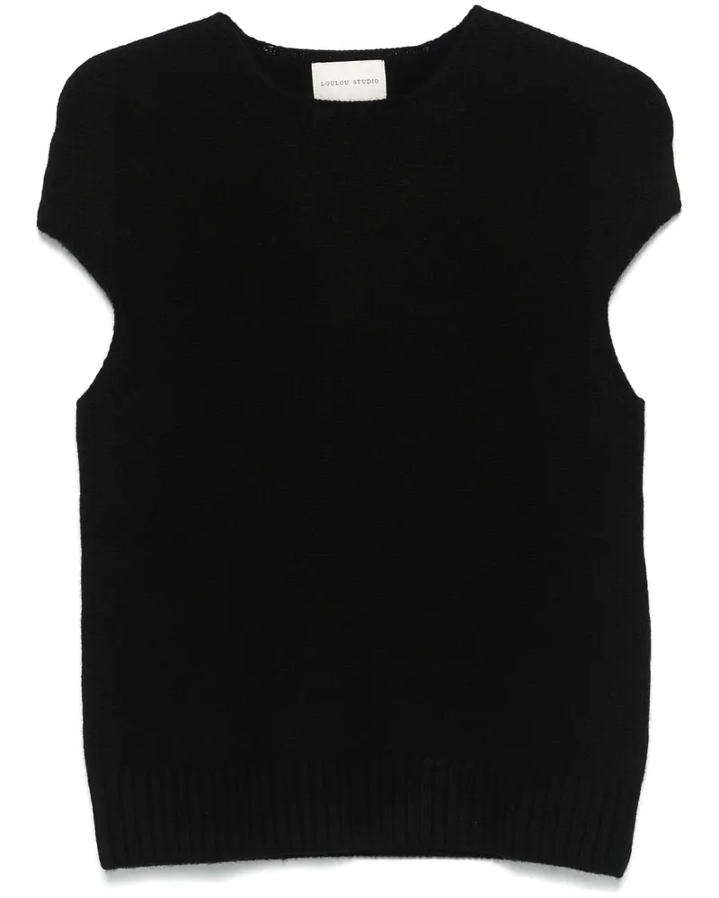 Loulou Studio ärmellose Pullover 