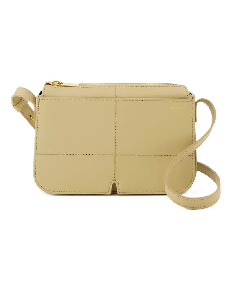Burberry Kleiner Snip Crossbody  Leder Beige Beige