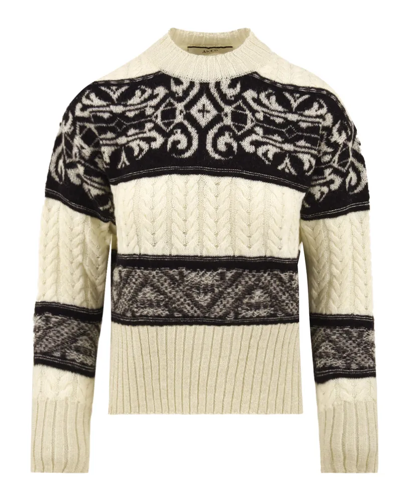 AKEP Sweaters Creme Cream