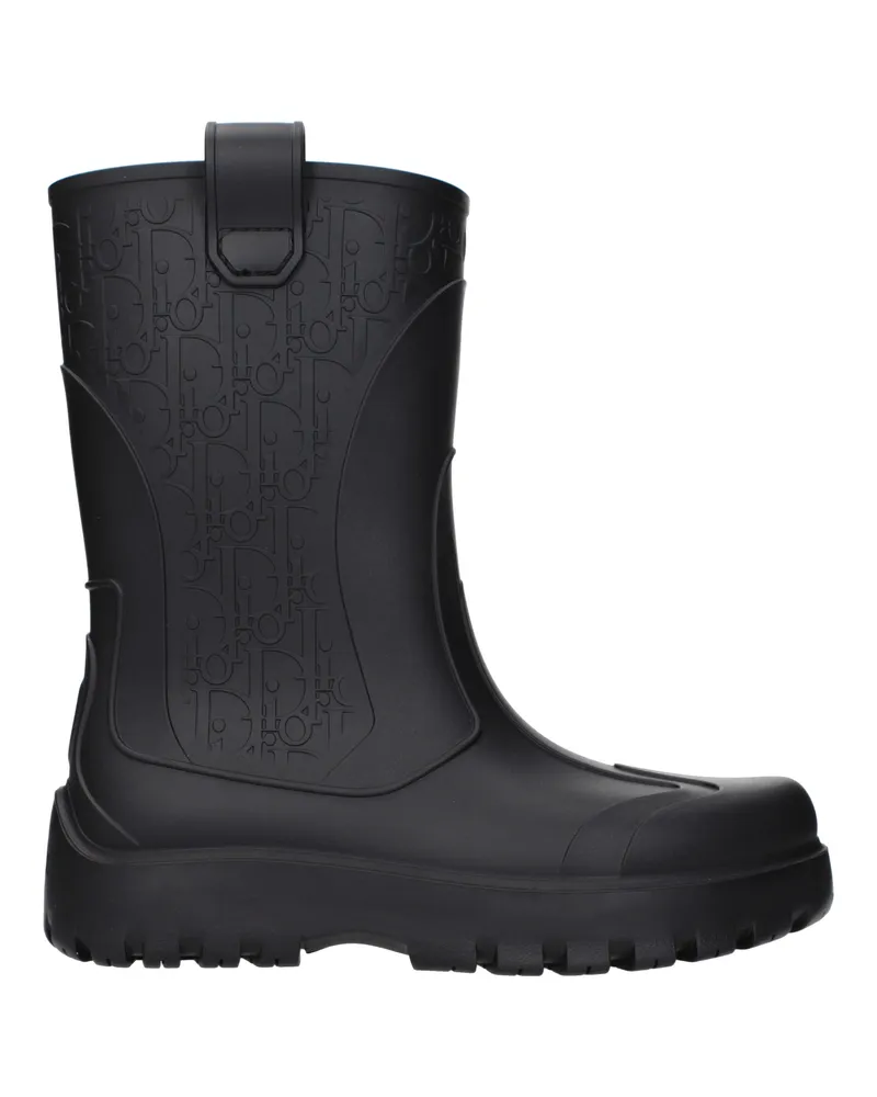 Dior Herrens Gummistiefel Schwarz -
