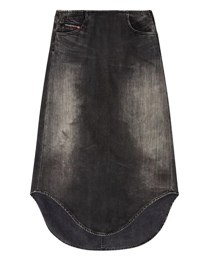 Diesel Jeansrock mit gebogenem Saum 2