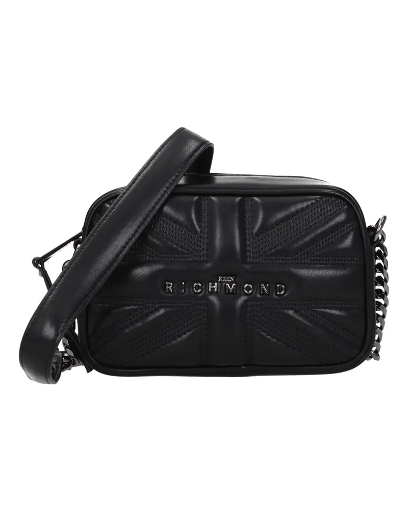 John Richmond Damens Umhängetasche Polyurethan Schwarz -