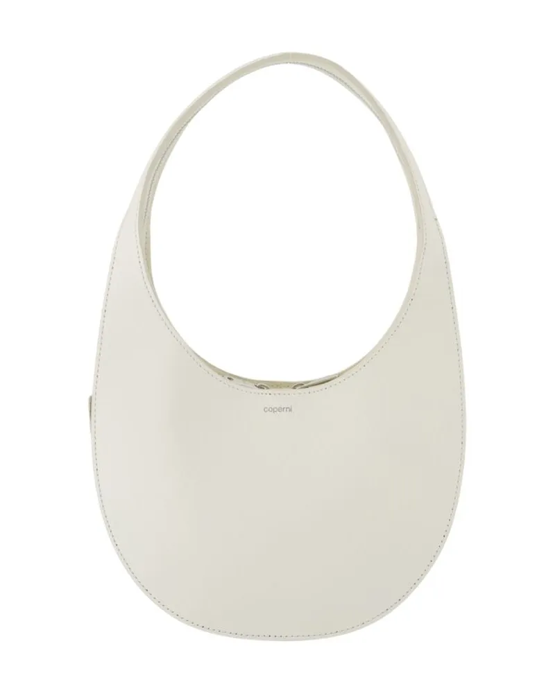 COPERNI Doppelzusse Swipe Bag  Leder Weiß Weiß