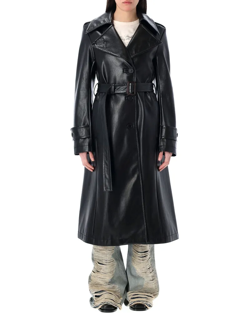 Acne Studios Mäntel schwarz Black