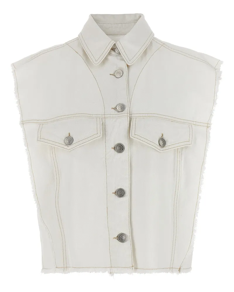Isabel Marant Tyra' Weste White