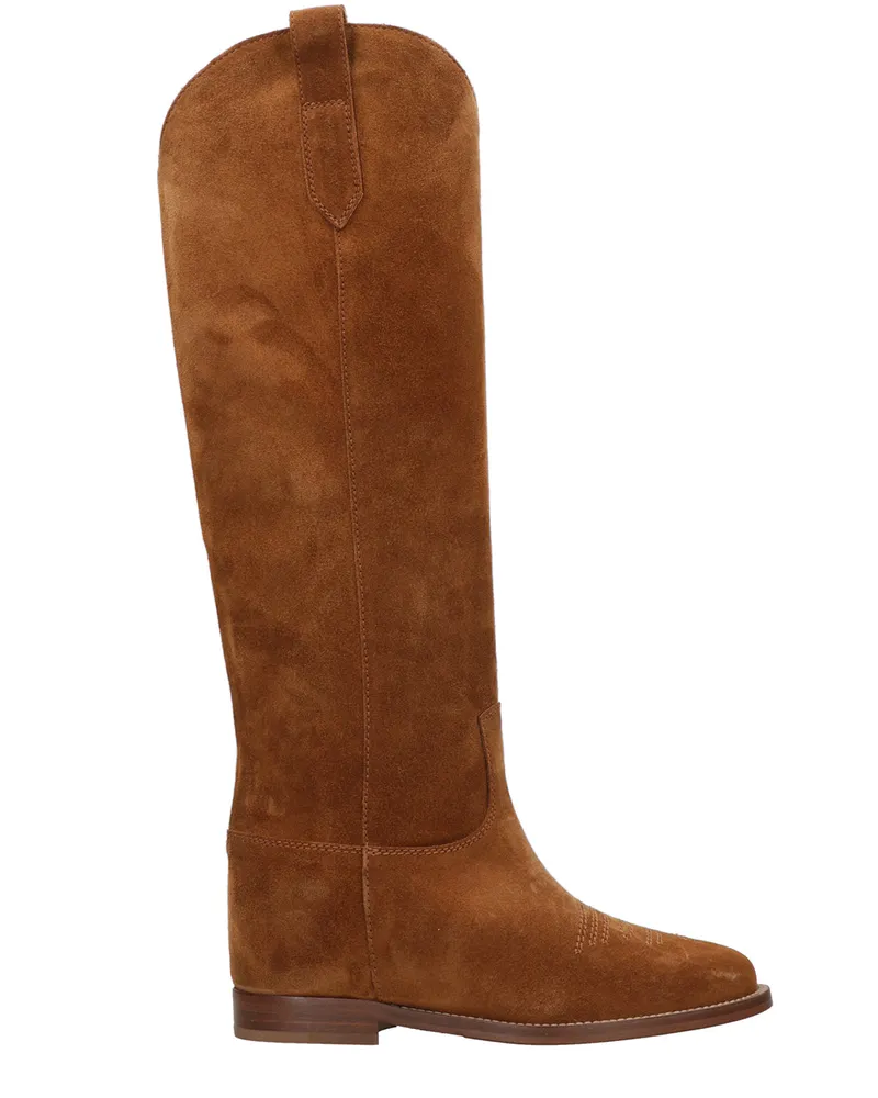 Via Roma 15 Über Roma 15 Boots Lederbraun Leather
